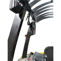 Gamber-Johnson 7160-1695, Nicht-Ladestation, Gamber-Johnson, Keyence BT-A700, Schwarz, 108 mm, 203,2 mm