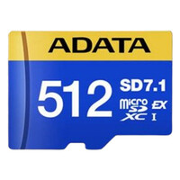 ADATA Premier Extreme microSDXC blau/gelb SD Express...