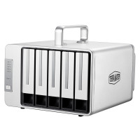 TerraMaster D5 Thunderbolt 3, 2,3 kg, Desktop, Grau