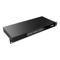Fanvil PN24, Unmanaged, Fast Ethernet (10/100), Rack-Einbau