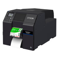 Epson ColorWorks D6000Pe, Wärmeübertragung, 1200 x 1200 DPI, 119 mm/sek, Kabelgebunden, Schwarz
