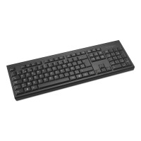 Kensington KB150 EQ Wireless Tastatur, Volle Größe (100%), Kabellos, RF Wireless, Membran Key Switch, AZERTY, Schwarz