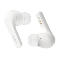 Belkin SoundForm Motion, True Wireless Stereo (TWS), Anrufe/Musik/Sport/Alltag, Kopfhörer, Weiß