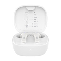 Belkin SoundForm Motion, True Wireless Stereo (TWS), Anrufe/Musik/Sport/Alltag, Kopfhörer, Weiß