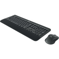 Logitech MK545 ADVANCED Wireless Keyboard and Mouse Combo, Volle Größe (100%), Kabellos, RF Wireless, Schwarz, Maus enthalten