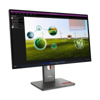 Lenovo ThinkVision P27Q-40, 68,6 cm (27"), 2560 x 1440 Pixel, Quad HD, LED, 6 ms, Schwarz