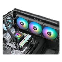 Thermaltake LA360 ARGB, Flüssigkeitskühlung, 12 cm, 600 RPM, 2500 RPM, Schwarz