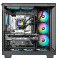 Thermaltake LA360 ARGB, Flüssigkeitskühlung, 12 cm, 600 RPM, 2500 RPM, Schwarz