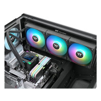 Thermaltake LA360-S ARGB, Flüssigkeitskühlung, 12 cm, 600 RPM, 2500 RPM, Schwarz
