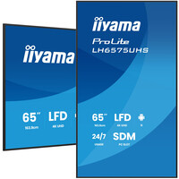 Iiyama 65\W LCD 4K UHD IPS, LCD
