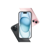 Apple iPhone 15 , 15,5 cm (6.1"), 2556 x 1179 Pixel, 512 GB, 48 MP, iOS 17, Blau