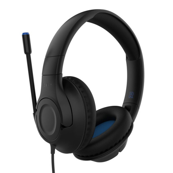 Belkin ENA011HQBK, Kabelgebunden, Gaming, Kopfhörer, Schwarz