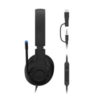Belkin ENA011HQBK, Kabelgebunden, Gaming, Kopfhörer, Schwarz