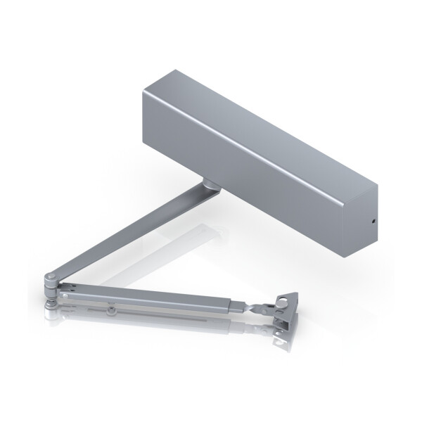 Ubiquiti UACC-DoorCloser, Universal, Aufputz-Türschließer (regelmäßiger Arm), Innentür/Außentür, Grau, 180°, Aluminium