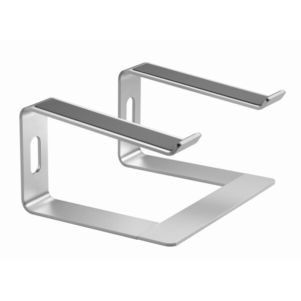 Gembird NBS-D1-01, Laptop-Ständer, Aluminium, Silber, Aluminium, Silikon, 39,6 cm (15.6"), 5 kg, 225 mm