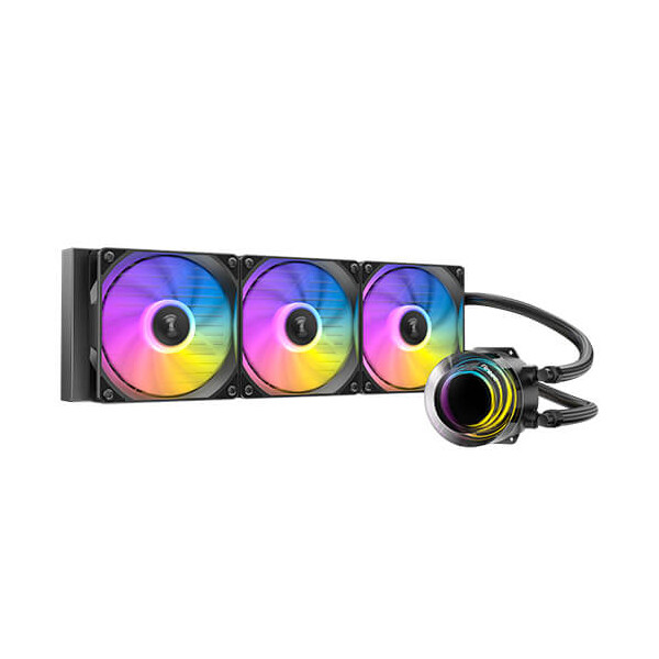 Antec Vortex Lum 360 ARGB, Flüssigkeitskühlung, 12 cm, Schwarz