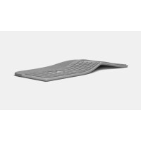 Microsoft Surface Ergonomic Keyboard, Kabellos, Bluetooth, Grau