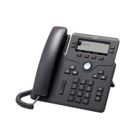 Cisco 6841, IP-Telefon, Schwarz, Kabelgebundenes Mobilteil, Tisch/Wand, 4 Zeilen, Digital