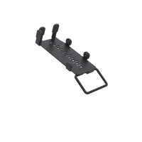 Ergonomic Solutions SpacePole Payment VER400-MH-02, POS-Halterung, Schwarz, Metall, VeriFone, P200 & P400, 90,2 mm