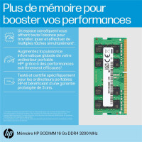 HP 16GB DDR4 3200 SODIMM Memory, 3200 MHz