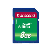 Transcend TS8GSDHC4 - 8 GB - SDHC - Schwarz