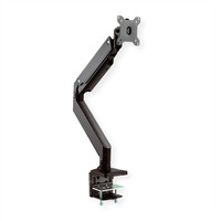 ROLINE LCD Monitor Stand Pneumatic - Befestigungskit (Spannbefestigung für Tisch, einstellbarer Monitorarm) für LCD-Display - Aluminiumlegierung