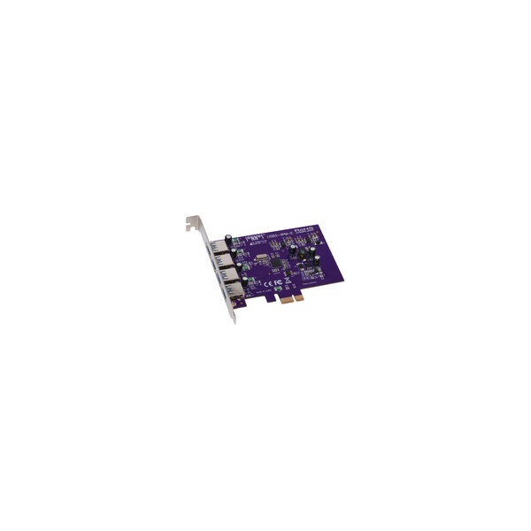Sonnet USB3-4PM-E - PCIe - USB 3.2 Gen 1 (3.1 Gen 1) - PCIe 2.0 - Fresco Logic - 5 Gbit/s
