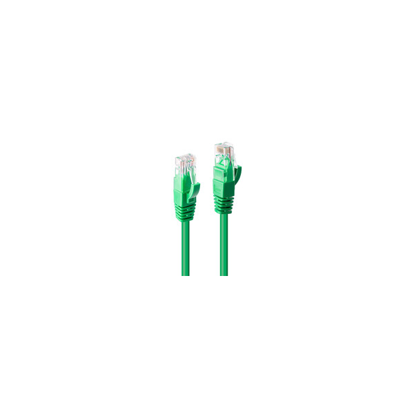 Lindy 48055 30m Cat6 U/UTP (UTP) Grün Netzwerkkabel