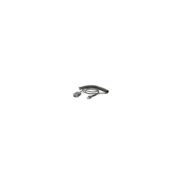 Zebra CBA-RF2-C09ZAR - Schwarz - 2,8 m - RS232 - DB9