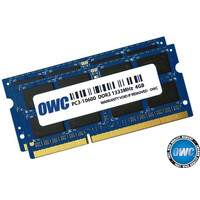 OWC 1333DDR3S08S - 8 GB - 2 x 4 GB - DDR3 - 1333 MHz - 204-pin SO-DIMM - Blau