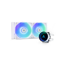 Chieftec ICEBERG 240-RGB-W - All-in-One-Flüssigkeitskühler - 12 cm - Weiß - AMD Sockel AM3 (Ph. II/Ath. II) - AMD Sockel AM4 (Ryzen)