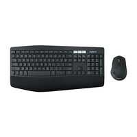 Logitech MK850 Performance Wireless Keyboard and Mouse Combo - Volle Größe (100%) - Kabellos - RF Wireless + Bluetooth - Schwarz - Weiß - Maus enthalten