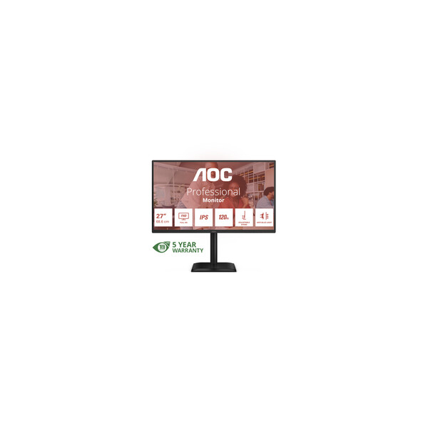 AOC 27E4U Full HD LED-Monitor 27"" - Flachbildschirm (TFT/LCD) - 68,6 cm
