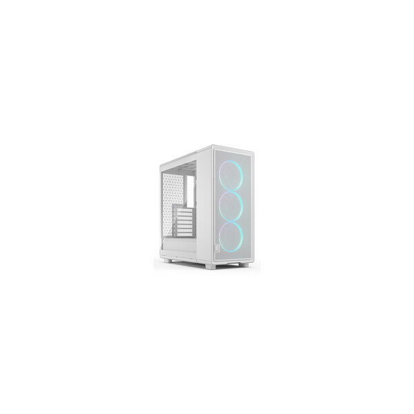 Fractal Design Epoch White TG RGB Clear tint - Midi/Minitower - ATX