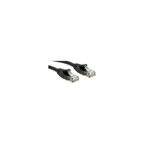 Lindy Cat.6 UTP Premium Patchkabel halogenfrei schwarz - Kabel