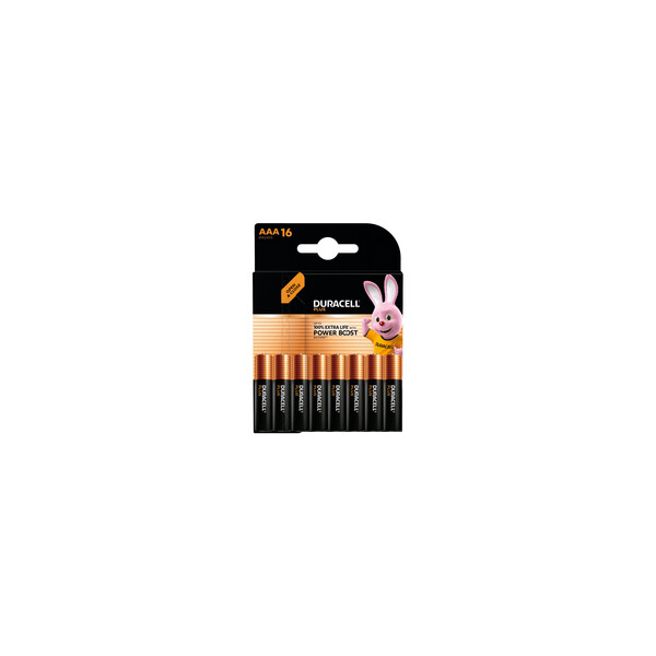 Duracell Batterie Plus -AAA MN2400/LR03 Boost CP16 16St. - Batterie - Micro (AAA)