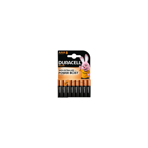 Duracell Plus-AAA(MN2400/LR03) BOOST CP8