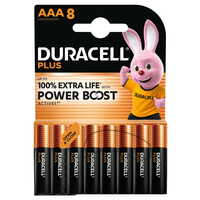 Duracell Plus-AAA(MN2400/LR03) BOOST CP8