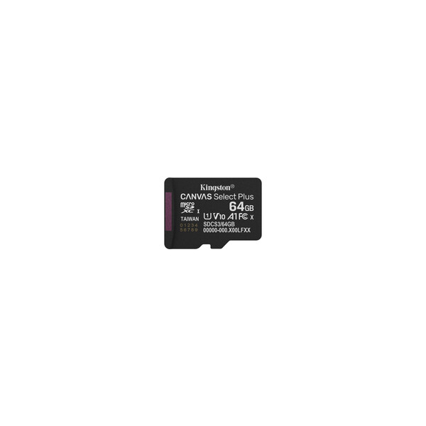 Kingston Canvas Select Plus micSDXC - Extended Capacity SD (MicroSDHC)