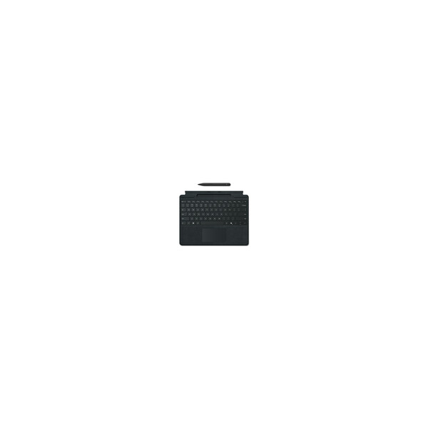 Microsoft Surface Pro Keyboard - Tastatur - mit Trackpad Beschleunigungsmesser Slim - Touchpen - QWERTY