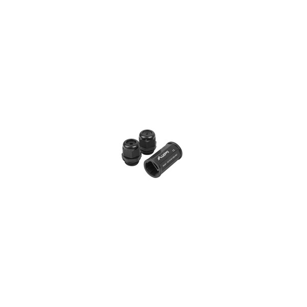 Lanberg AD-RJ45-OS6-IP67 - RJ-45 - RJ-45 - Schwarz
