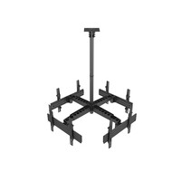 Equip 37"-65" Vierfach TV-Deckenhalterung - 120 kg - 81,3 cm (32") - 165,1 cm (65") - 100 x 100 mm - 600 x 400 mm - 0 - 15°