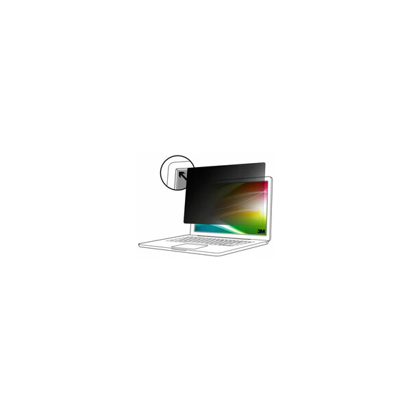 3M BP125W9B - 31,8 cm (12.5 Zoll) - 16:9 - Notebook - Rahmenloser Blickschutzfilter - Anti-Glanz