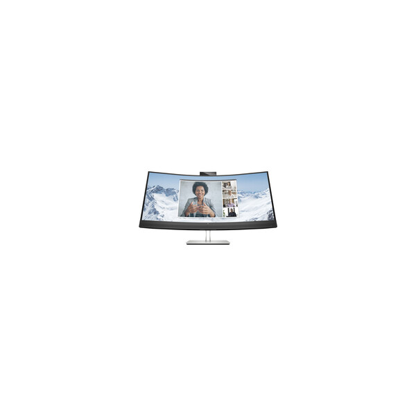 HP E-Series E34m G4 WQHD USB-C Curved-Konferenzmonitor - 86,4 cm (34") - 3440 x 1440 Pixel - Wide Quad HD - LCD - 5 ms - Schwarz
