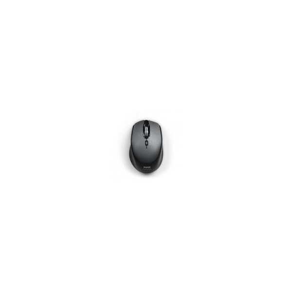 PORT Designs 900713 - Beidhändig - RF Wireless + USB Type-C - 1600 DPI - Schwarz