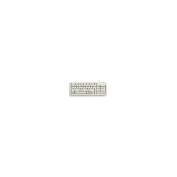 Cherry XS G84-5200 - Volle Größe (100%) - Kabelgebunden - USB + PS/2 - Mechanischer Switch - AZERTY - Grau