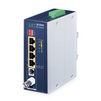 Planet 1G Ethernet PoE to VDSL2 Extender IVC-234GPT - 0,1 Gbps - 4-Port