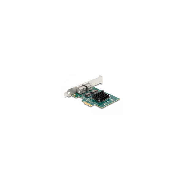 Delock PCI Express x1 Karte zu 2 x RJ45 Gigabit LAN BCM - PCIe - RJ-45 - Weiblich - PCIe 2.0 - Grau - PC