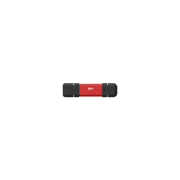 Silicon Power USB Stick DS72 Typ A+C 1050/`s Red