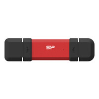 Silicon Power USB Stick DS72 Typ A+C 1050/`s Red